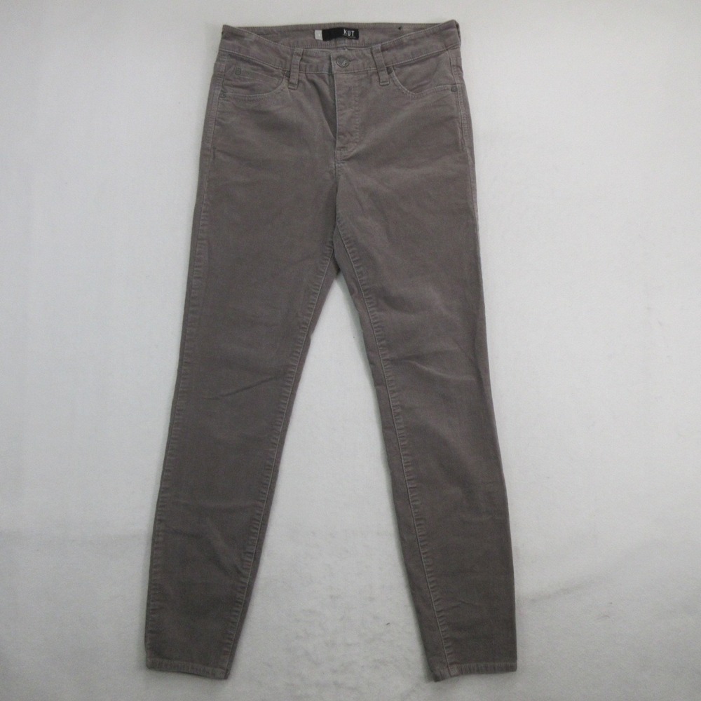 KUT from the Kloth Women's Pants Size 6 Gray Diana Fab Ab Skinny High Rise